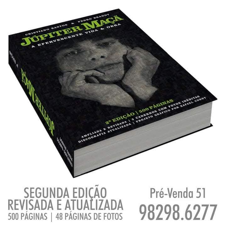 Pré-venda aberta – Biografia “Júpiter Maçã: A Efervescente Vida e Obra”