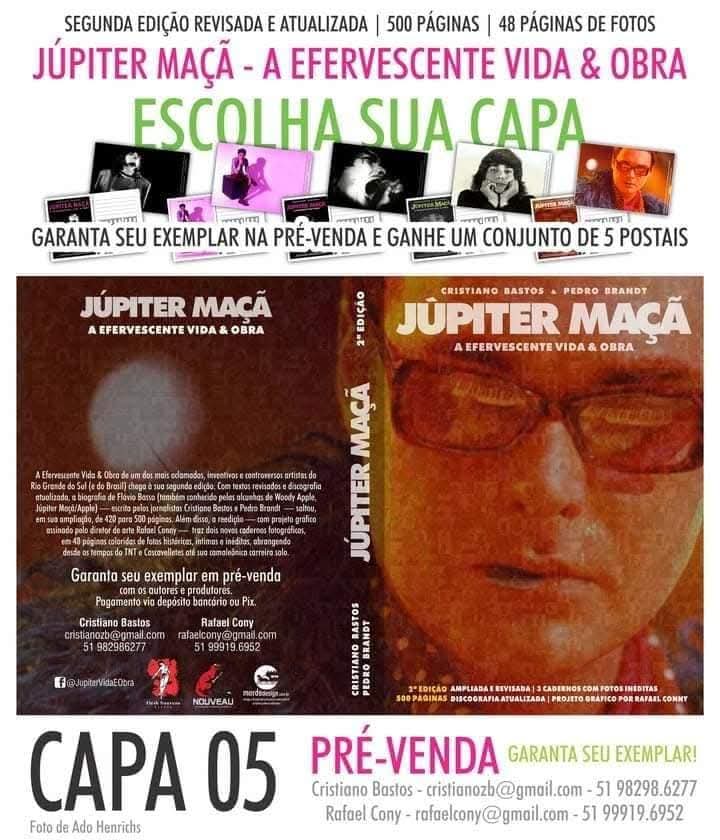 Pré-venda aberta – Biografia “Júpiter Maçã: A Efervescente Vida e Obra”