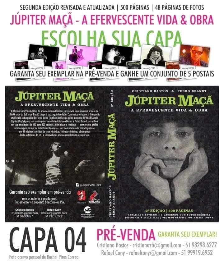 Pré-venda aberta – Biografia “Júpiter Maçã: A Efervescente Vida e Obra”