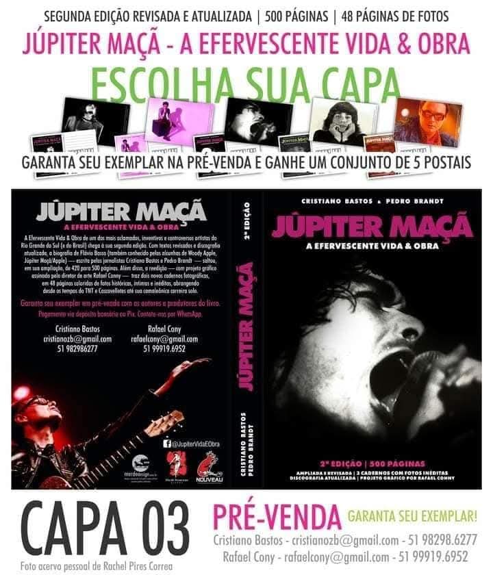 Pré-venda aberta – Biografia “Júpiter Maçã: A Efervescente Vida e Obra”