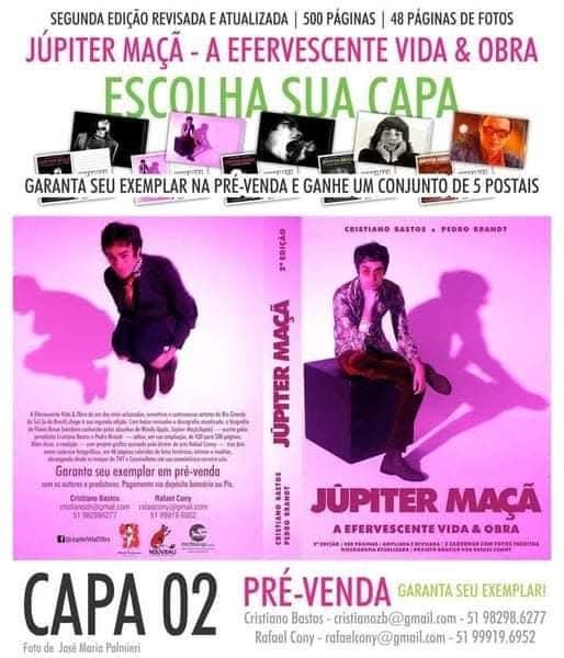 Pré-venda aberta – Biografia “Júpiter Maçã: A Efervescente Vida e Obra”