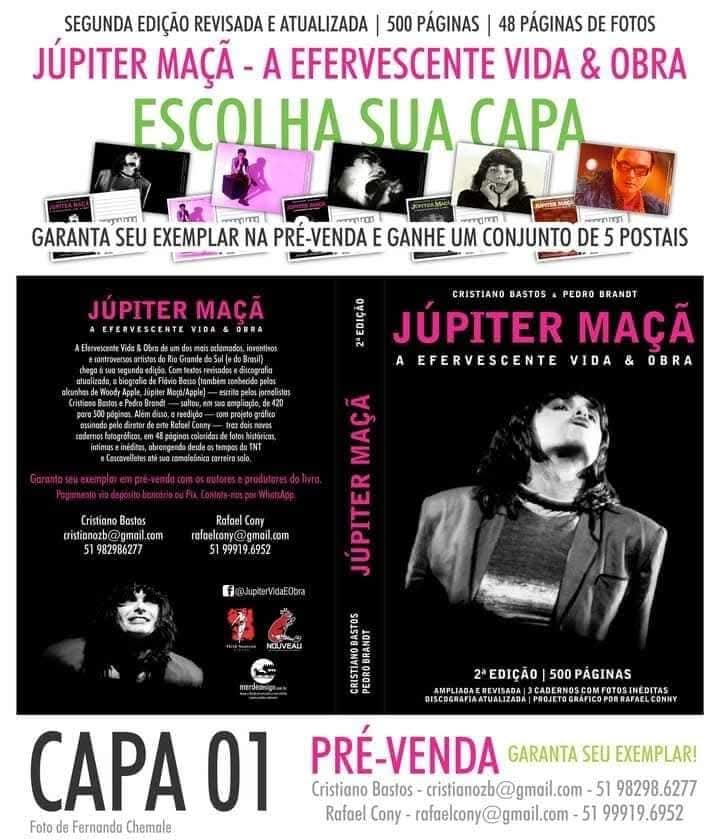 Pré-venda aberta – Biografia “Júpiter Maçã: A Efervescente Vida e Obra”