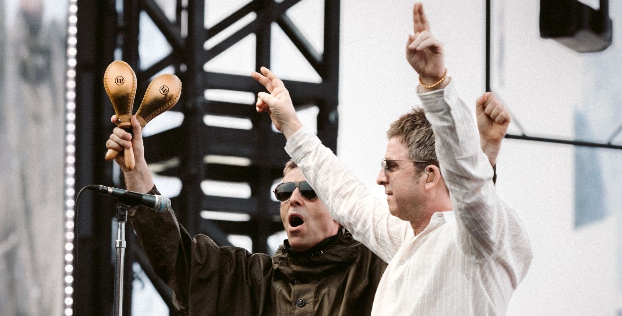 Oasis lança gravação de ‘Wonderwall’ ao vivo em Dublin