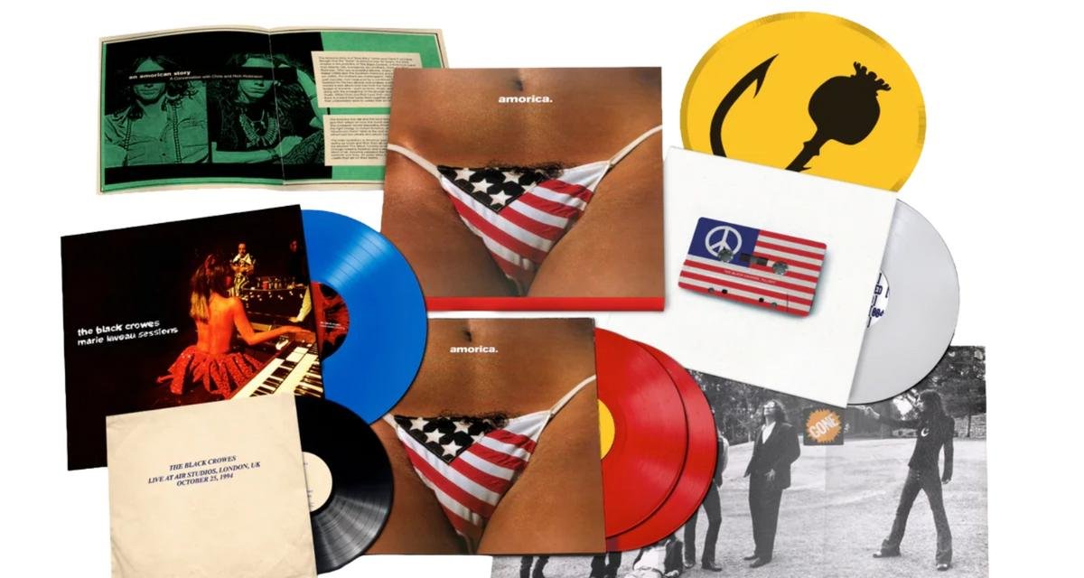 The Black Crowes relança ‘Amorica’ em box set de luxo
