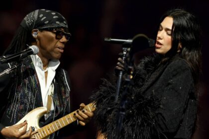 Dua Lipa e Nile Rodgers tocam ‘Le Freak’ no Madison Square Garden