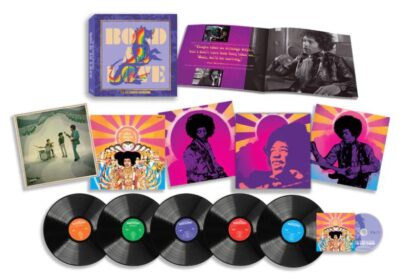 ‘Axis: Bold as Love’ de Jimi Hendrix é relançado em box de 4 CDs ou 5 LPs + Blu-Ray