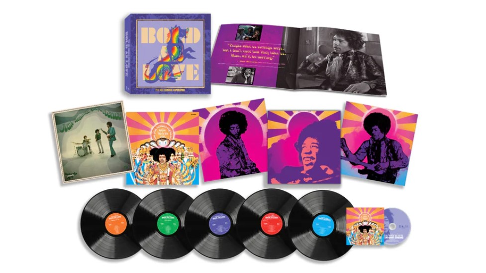 ‘Axis: Bold as Love’ de Jimi Hendrix é relançado em box de 4 CDs ou 5 LPs + Blu-Ray