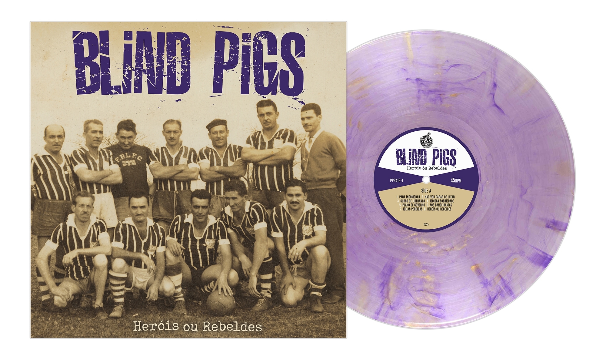 “Heróis ou Rebeldes” do Blind Pigs ganha versão remasterizada em LP