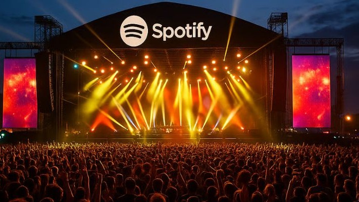 Spotify pode entrar no mercado de shows e festivais no Brasil