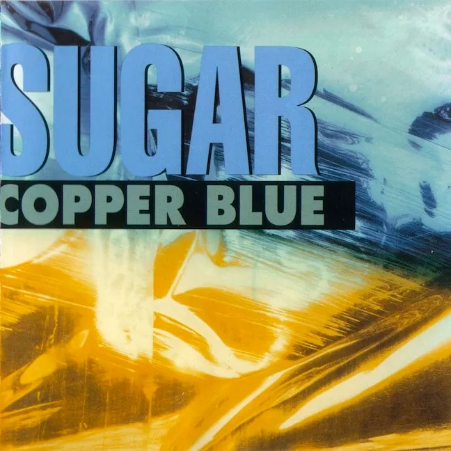 Capa do 1º disco do Sugar, Cooper Blue (1992).