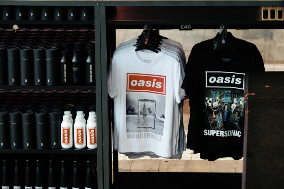 Oasis terá loja pop-up oficial em São Paulo para turnê de reunião