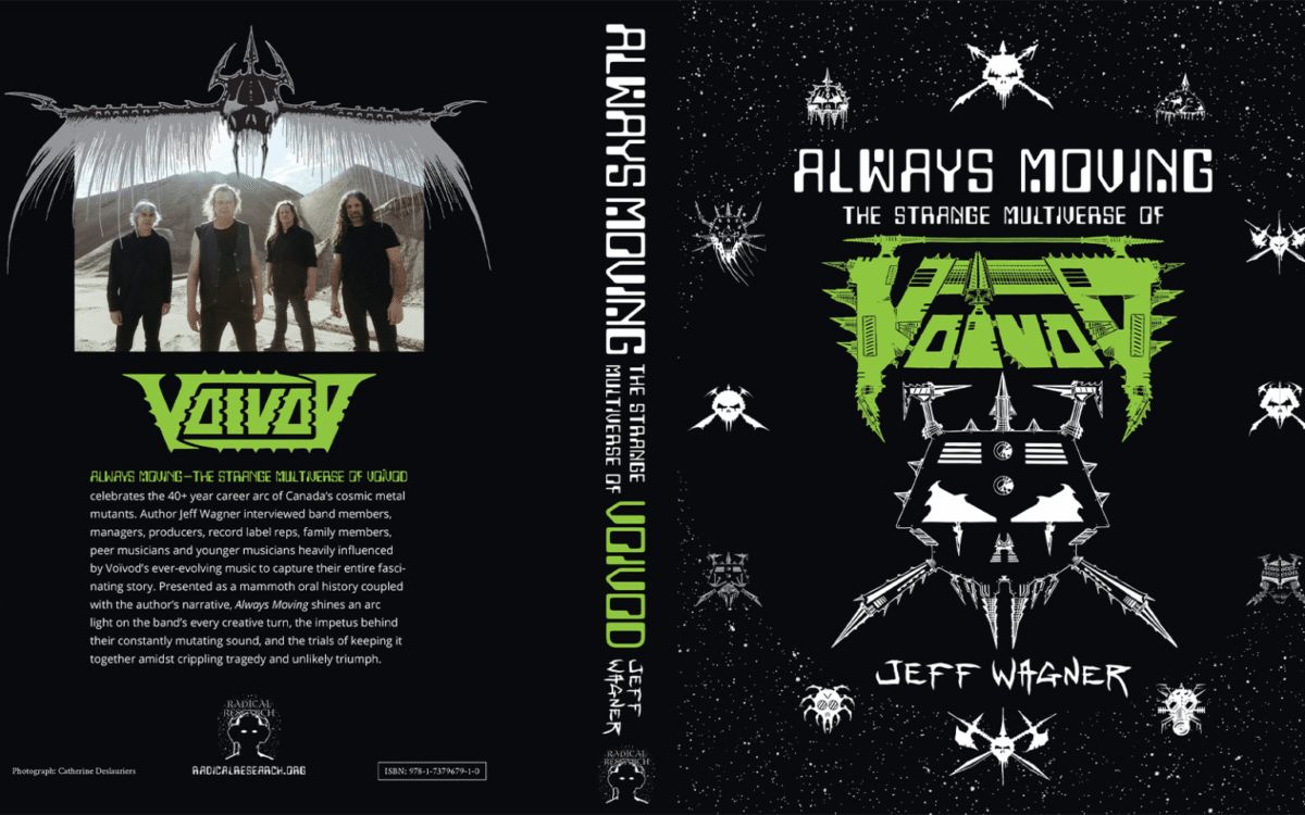 Livro sobre Voivod detalha 40 anos da banda e chega em 2025