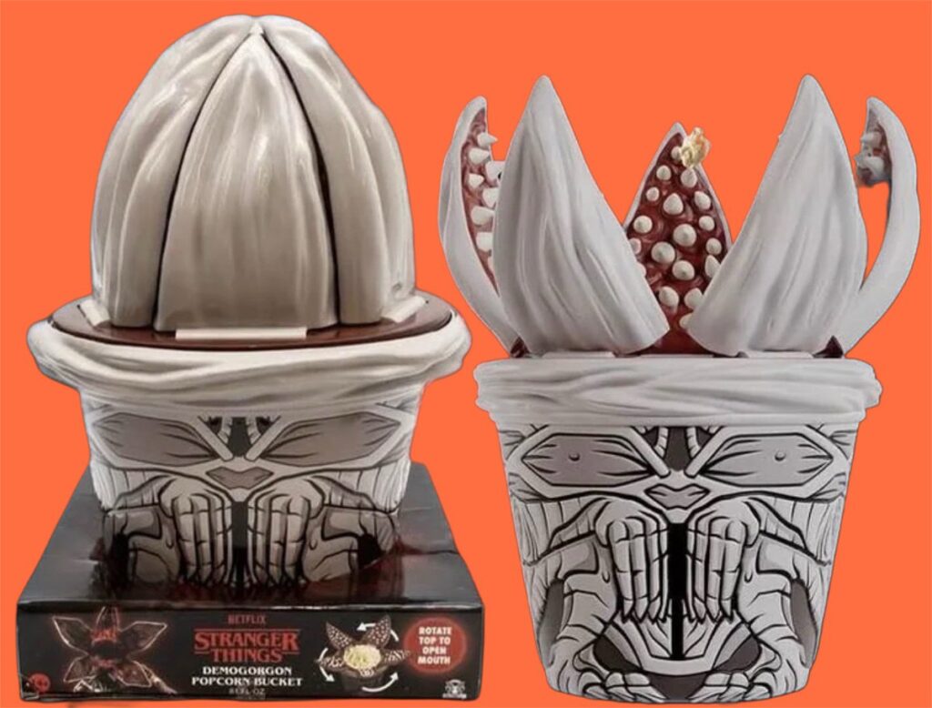 Target lança balde de pipoca do Demogorgon inspirado em Stranger Things