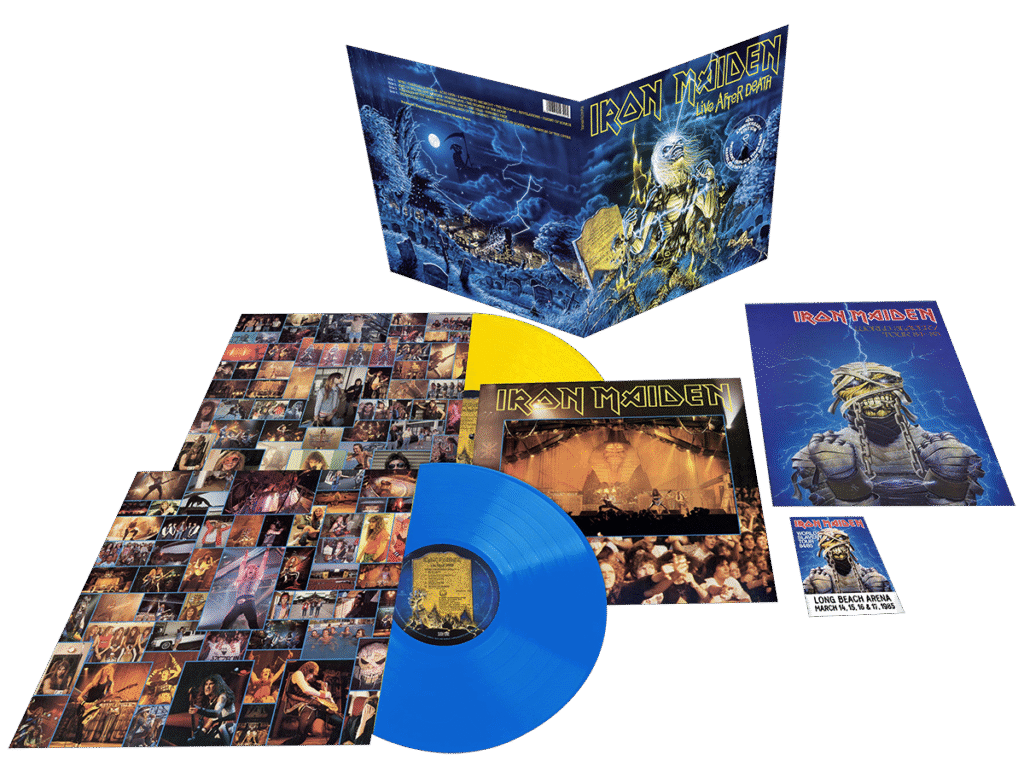Iron Maiden relança “Live After Death” em vinil colorido para