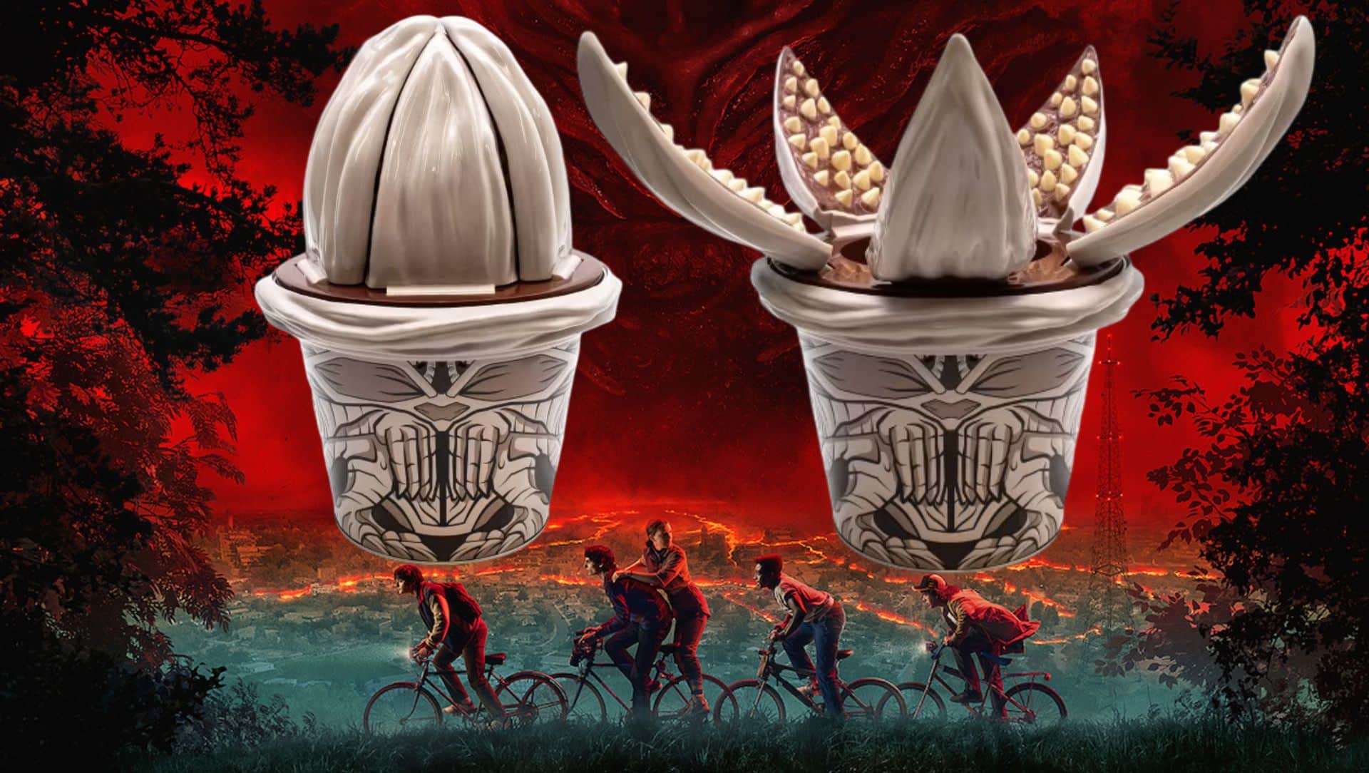 Target lança balde de pipoca do Demogorgon inspirado em Stranger Things