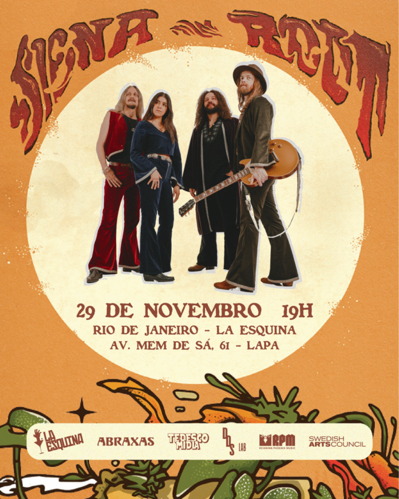 Siena Root e Boris confirmam shows no Brasil em novembro