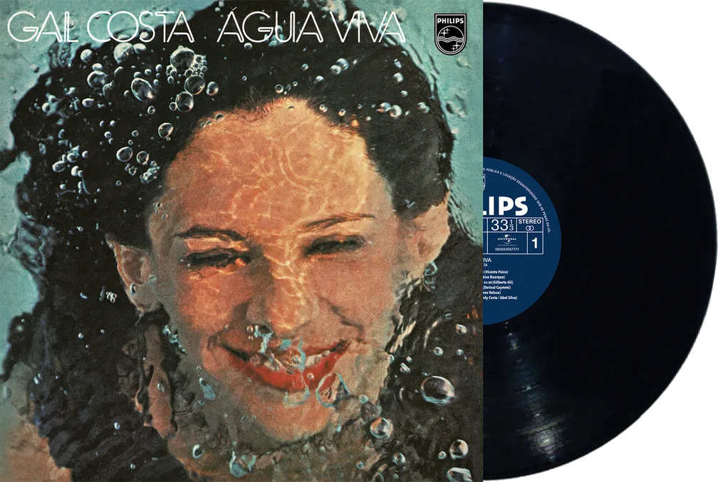 Capa do disco Água Viva de Gal Costa.