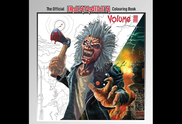 Terceiro livro de colorir oficial do Iron Maiden chega em novembro