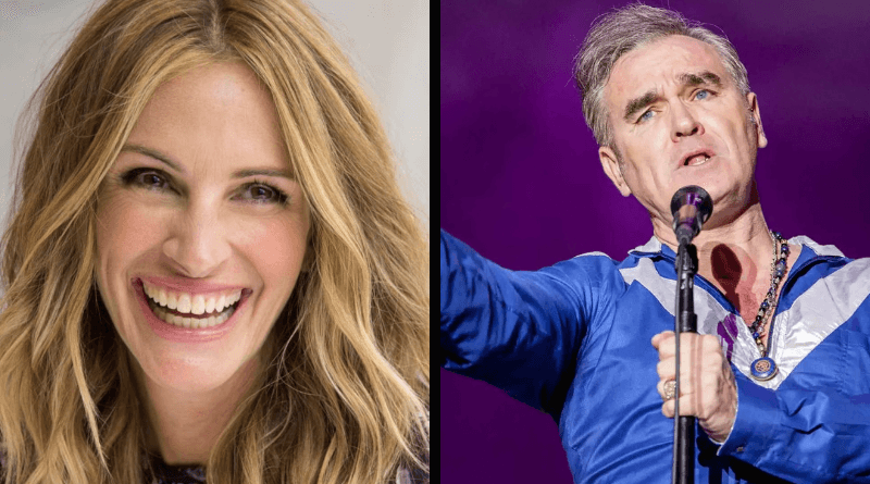 Julia Roberts continua a ouvir The Smiths apesar da posição política Morrissey