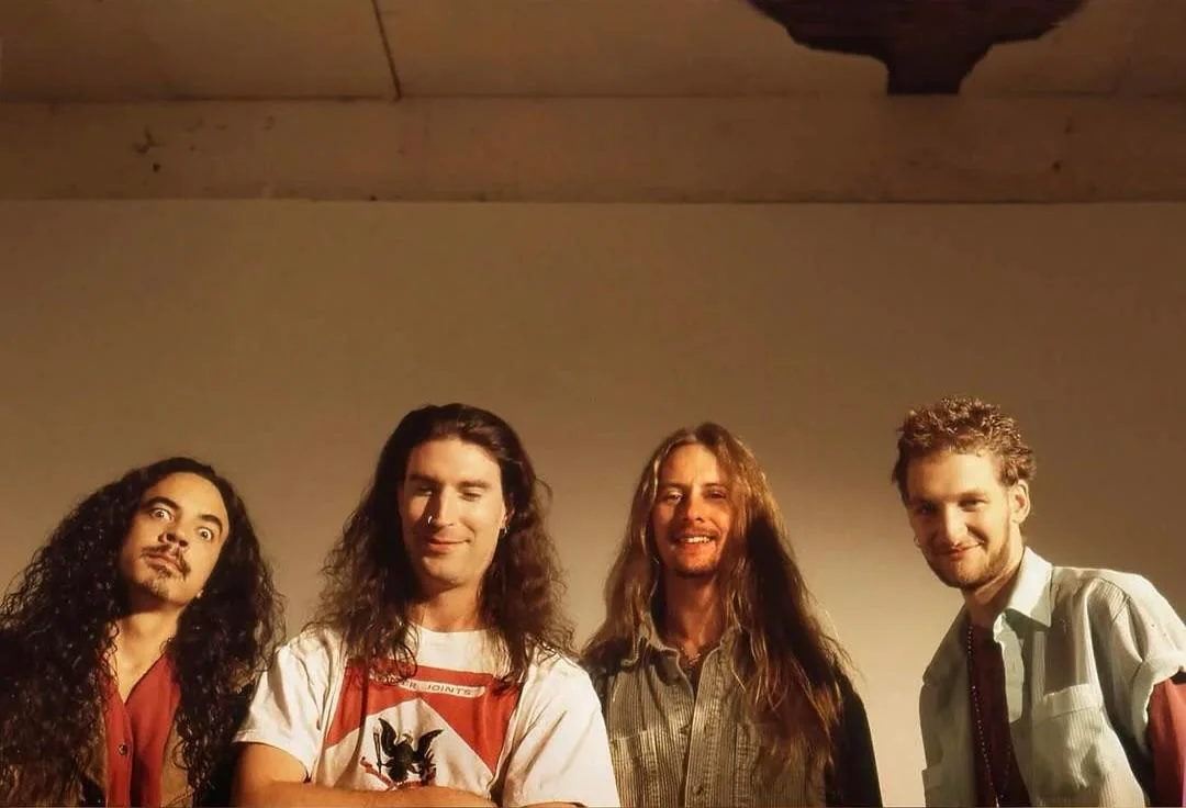Mike Inez, Sean Kinney, Jerry Cantrell & Layne Staley, Créditos: Rocky Schenck (1995)