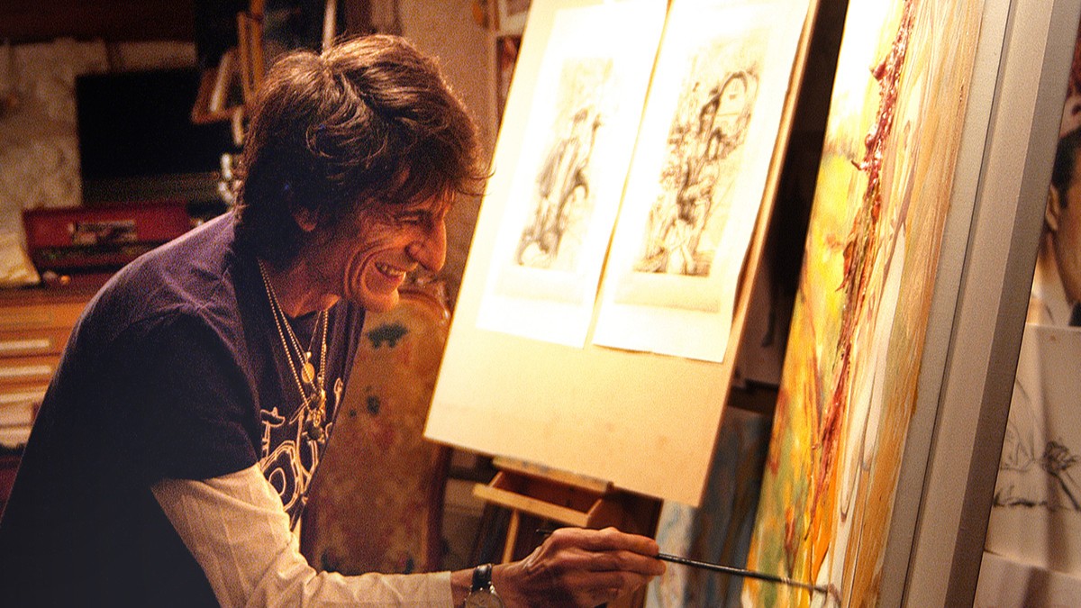 Ronnie Wood lança retratos dos Rolling Stones pelos 50 anos