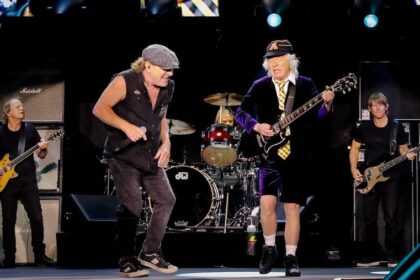 AC/DC em Melbourne faz chão tremer, diz cientista