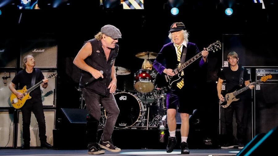 AC/DC em Melbourne faz chão tremer, diz cientista