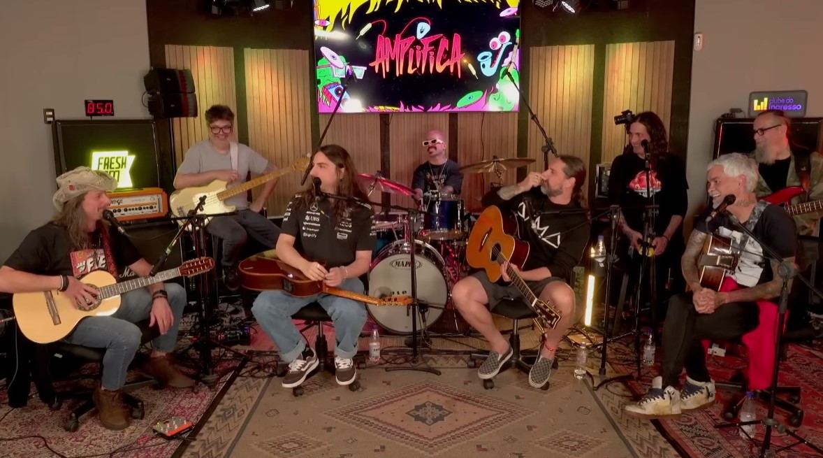 Andreas e Yohan Kisser, Rafael Bittencourt e Esteban Tavares defendem a IA na música como uma ferramenta