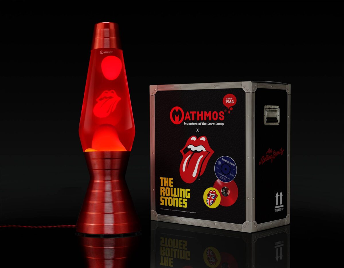 Rolling Stones lança lâmpada de lava limitada exclusiva