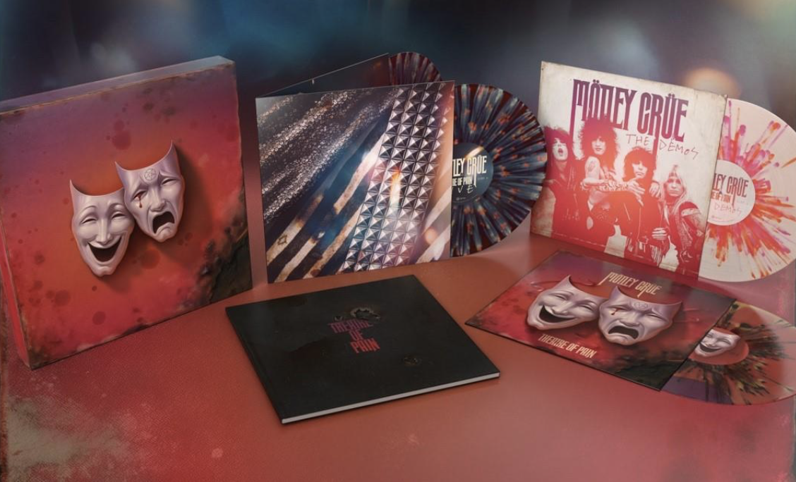 Mötley Crüe celebra 40 anos de “Theatre Of Pain” com box set deluxe limitado