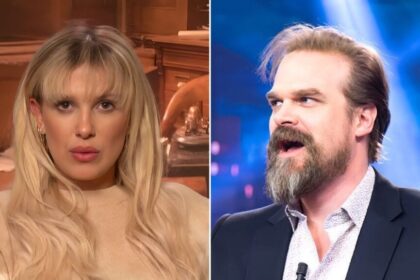 Millie Bobby Brown comenta relação com David Harbour após rumores de tensão