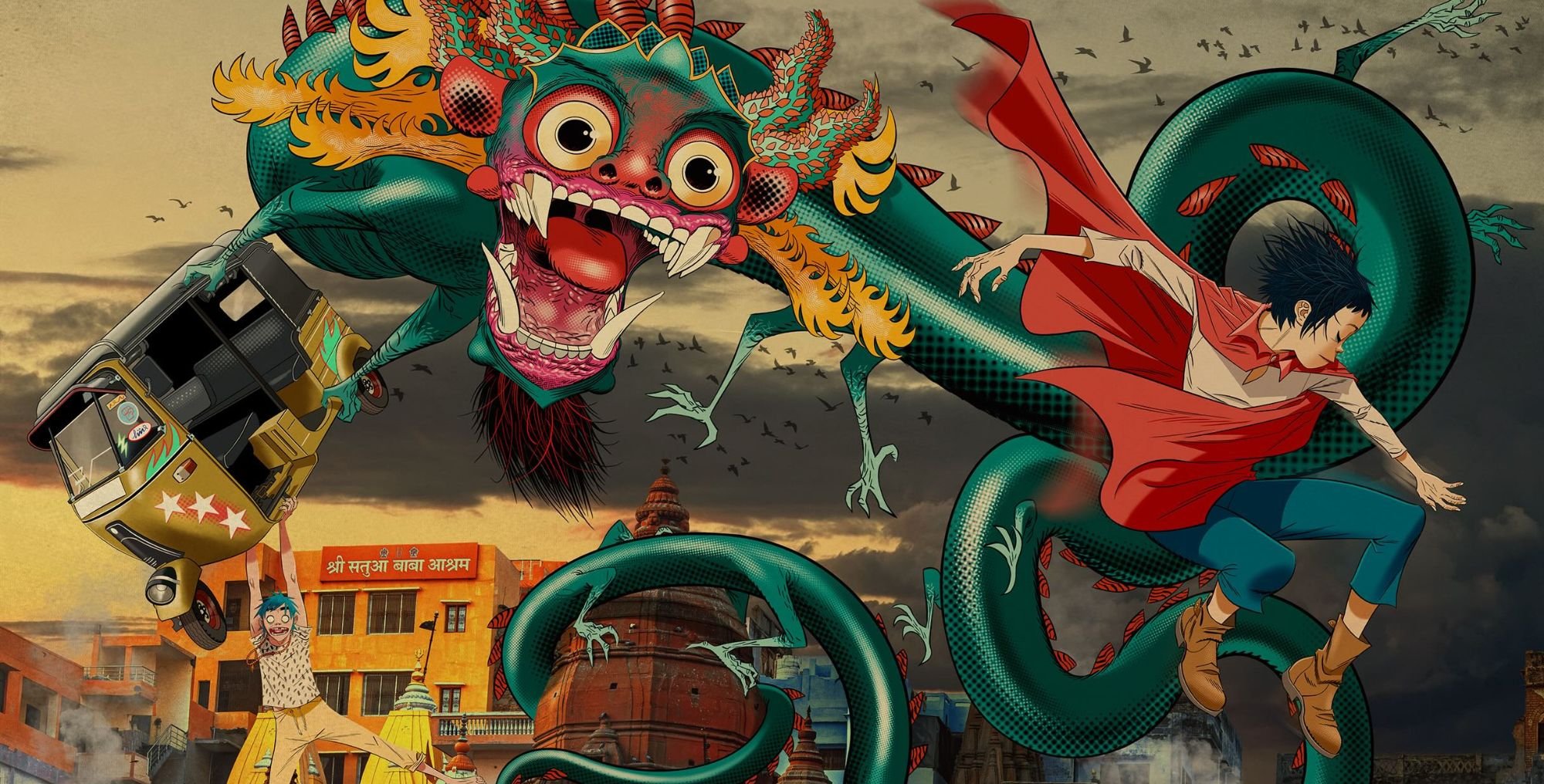 Gorillaz lança ‘The God Of Lying’, novo single com IDLES