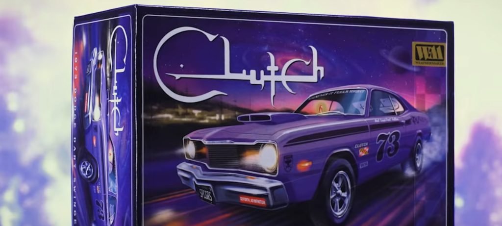 A Clutch vai comemorar 30 anos de ‘Spacegrass’ com o miniatura do Dodge Dart Swinger de 1973