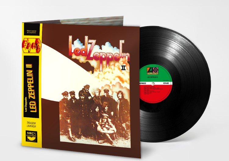 Led Zeppelin II chega em vinil pelo novo projeto NRC+ Essentials