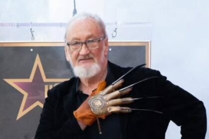 Robert Englund, o Freddy Krueger, recebe estrela em Hollywood