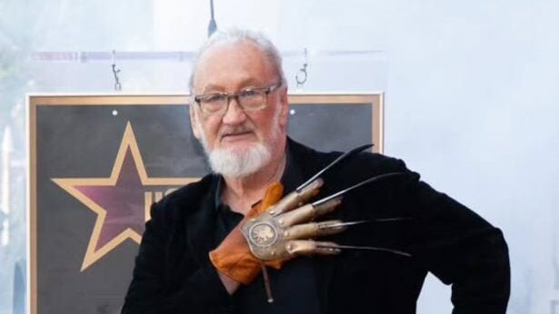 Robert Englund, o Freddy Krueger, recebe estrela em Hollywood