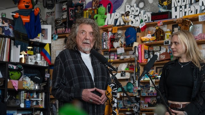 Robert Plant apresenta set de cinco faixas no Tiny Desk da NPR