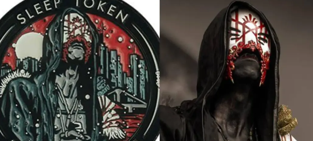 Sleep Token é acusado de usar foto sem licença em merch