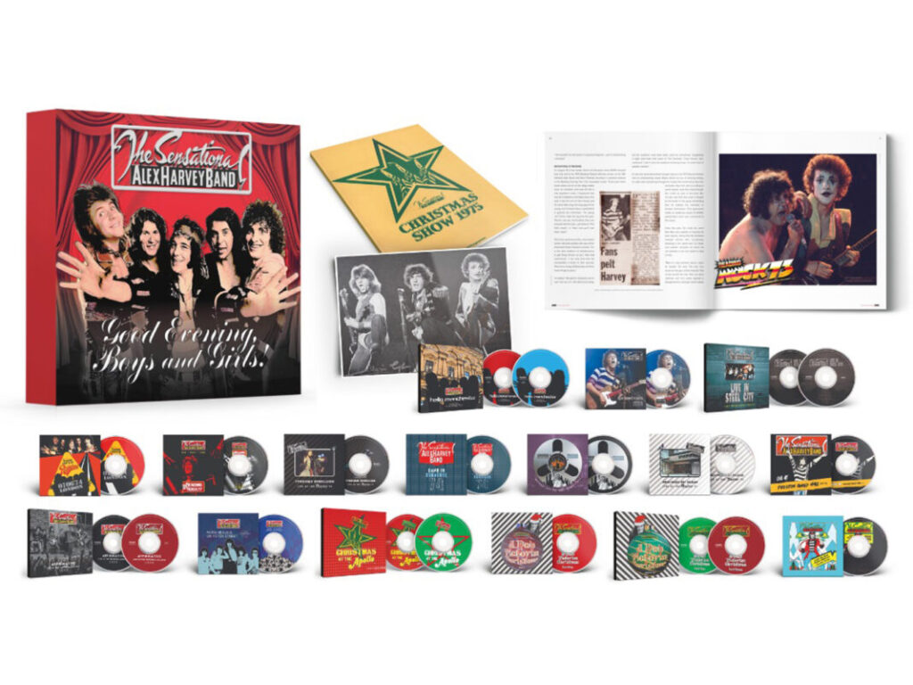 Box set de 21 discos celebra The Sensational Alex Harvey Band