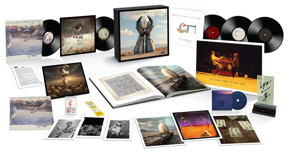 Rush anuncia reedição expandida do álbum “Grace Under Pressure”