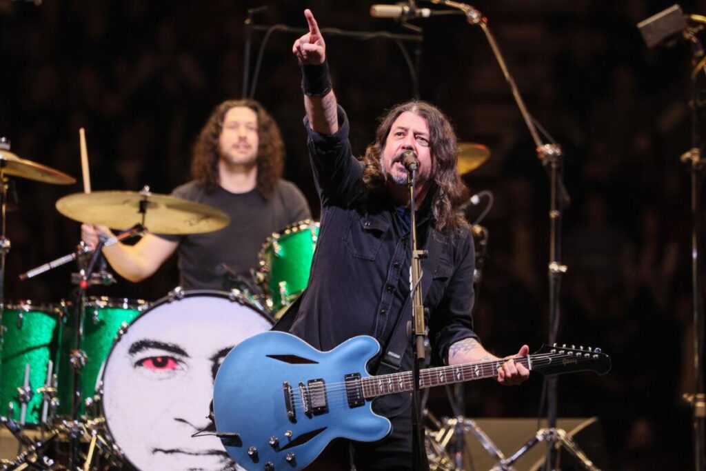 Dave Grohl / Foo Fighters. Crédito: Ronaldo Bolaños/Los Angeles Times.