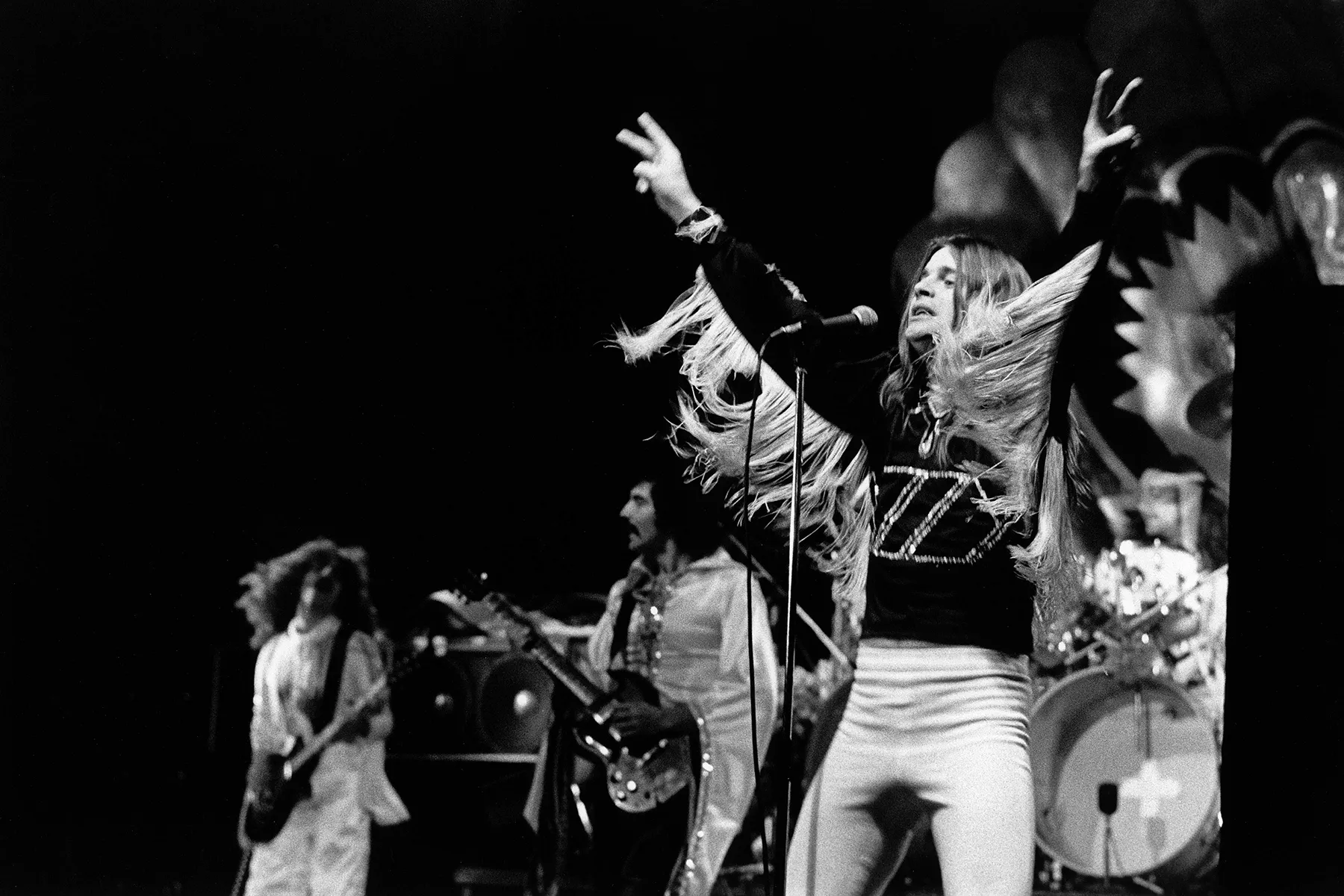 Black Sabbath 1975. Crédito: Jorgen Angel/Redferns/Getty Images.