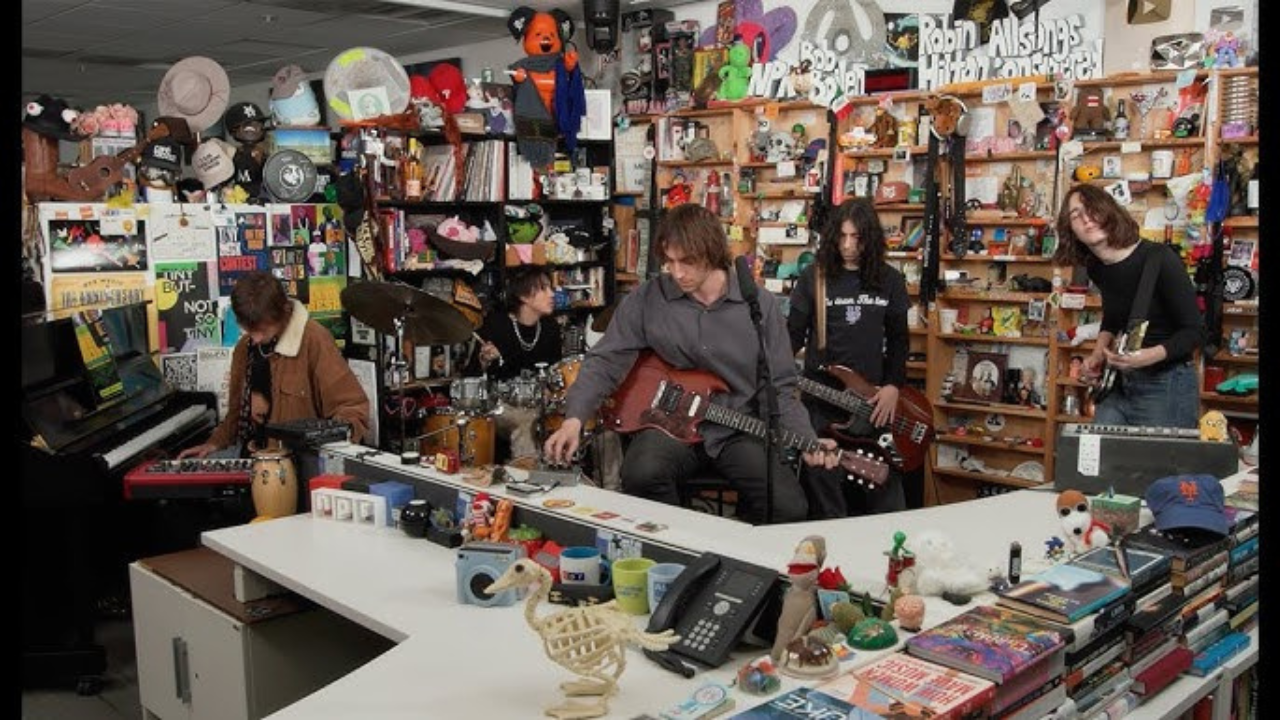 Veja a apresentação do Geese no Tiny Desk
