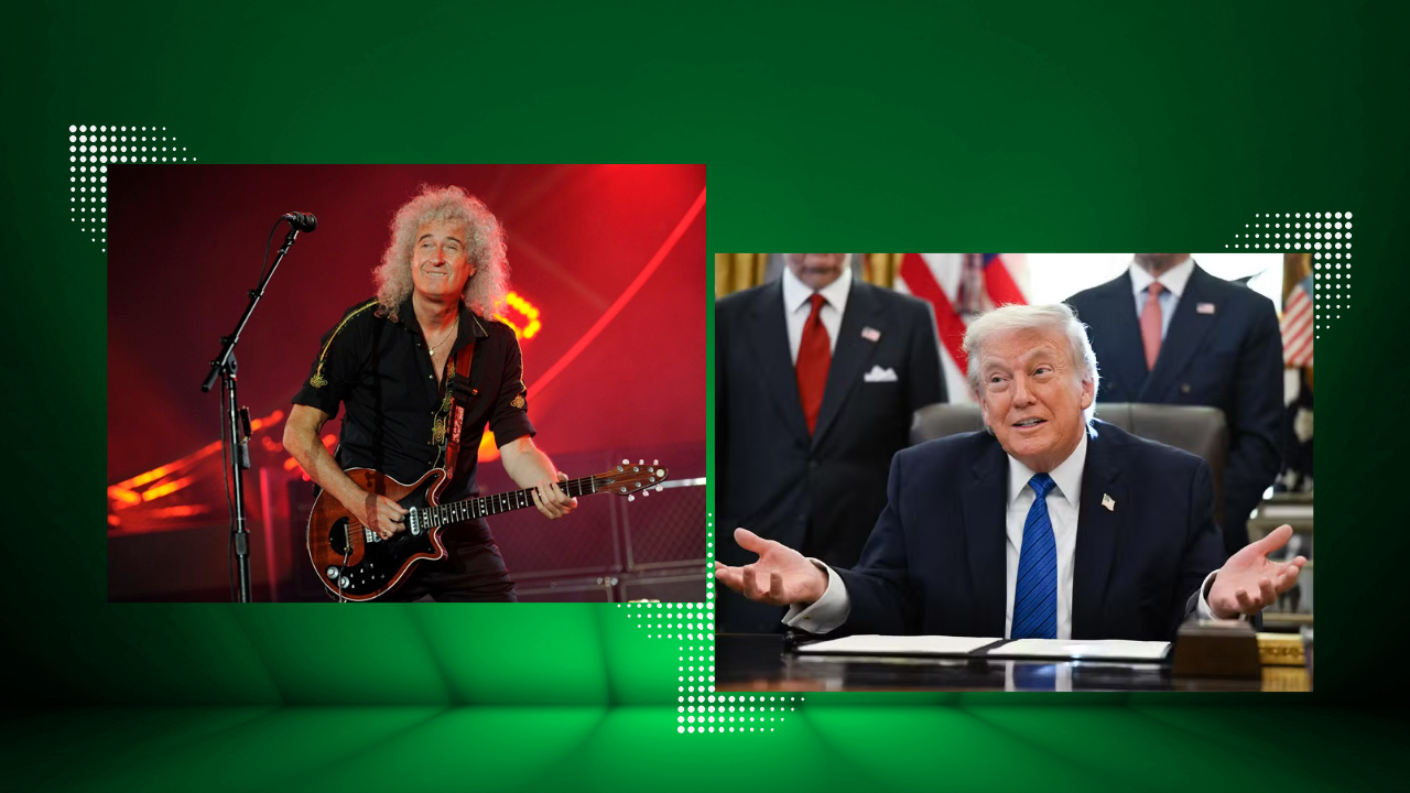 Brian May critica Trump por usar música do Queen sem permissão