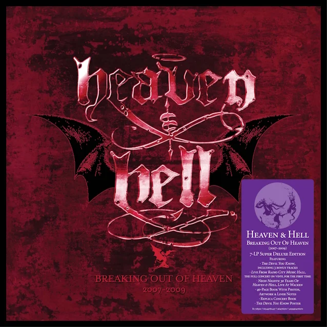 Veja o unboxing oficial de  “Breaking Out Of Heaven 2007-2009” do Heaven & Hell
