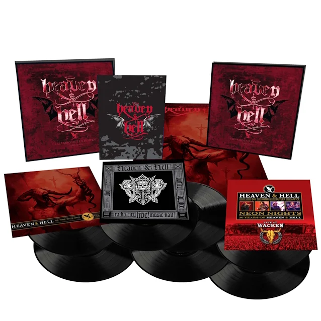 Veja o unboxing oficial de  “Breaking Out Of Heaven 2007-2009” do Heaven & Hell