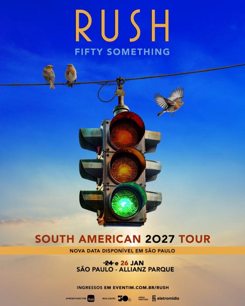 Rush anuncia data extra em São Paulo após ingressos esgotados