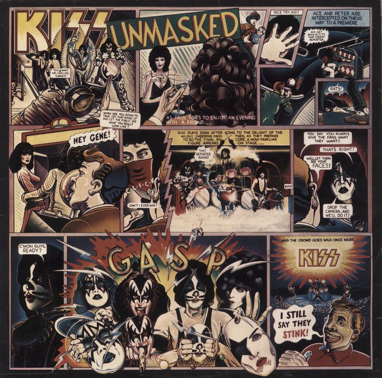 Paul Stanley critica capa de “Unmasked'” do Kiss ao vivo