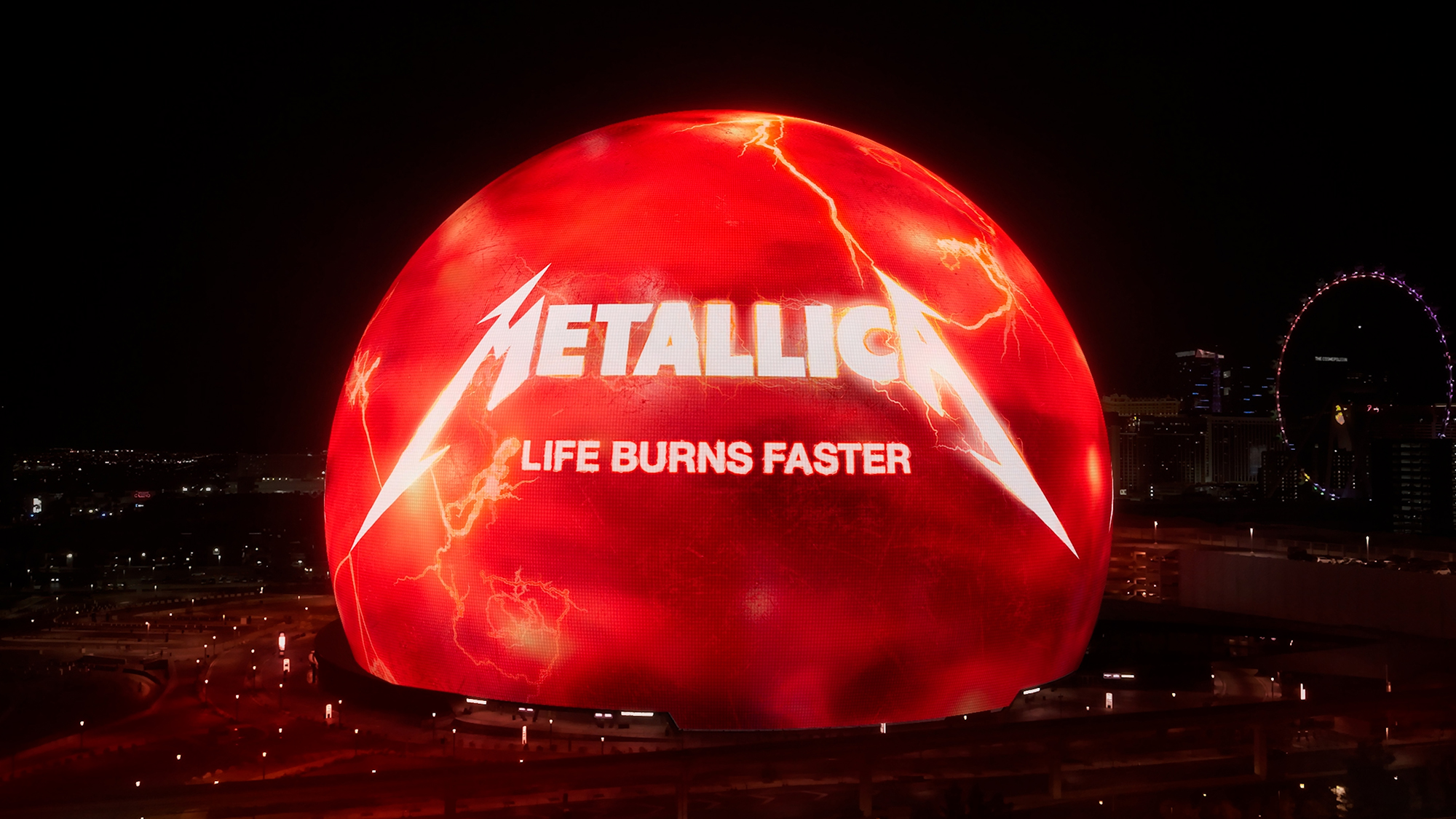 Metallica anuncia seis shows extras no Sphere em 2026