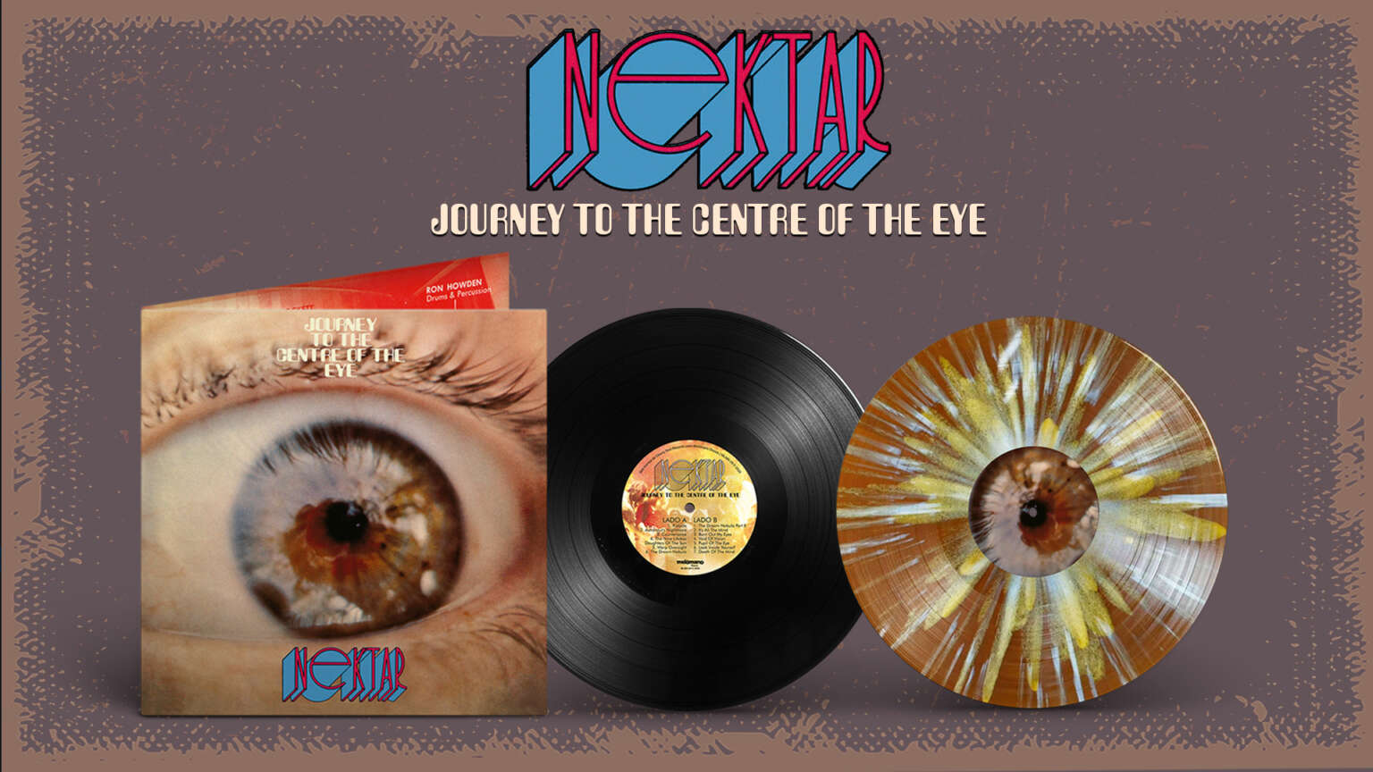 Melômano Discos relança “Journey to the Centre of the Eye” do Nektar em vinil